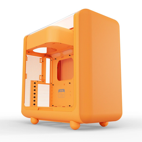 Thùng máy HYTE X50 Astral Orange (Chưa kèm Fan) | Mid-Tower, E-ATX, Kính cường lực, Cam