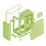  Thùng máy HYTE X50 Matcha (Chưa kèm Fan) | Mid-Tower, E-ATX, Kính cường lực, Xanh Matcha 