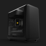  Thùng máy HYTE X50 Pitch Black (Chưa kèm Fan) | Mid-Tower, E-ATX, Kính cường lực, Đen 