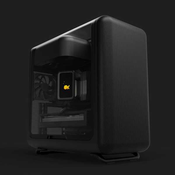  Thùng máy HYTE X50 Pitch Black (Chưa kèm Fan) | Mid-Tower, E-ATX, Kính cường lực, Đen 