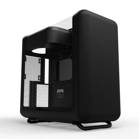 Thùng máy HYTE X50 Pitch Black (Chưa kèm Fan) | Mid-Tower, E-ATX, Kính cường lực, Đen