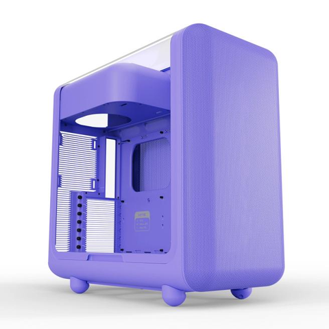 Thùng máy HYTE X50 Taro Milk (Chưa kèm Fan) | Mid-Tower, E-ATX, Kính cường lực, Tím