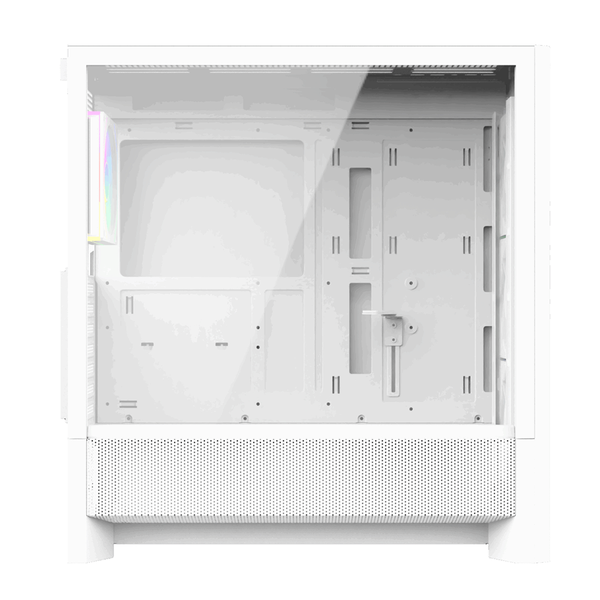  Thùng máy Gaming Linktech Bahamut 4FA | Full ATX, Kèm Sẵn 4 Fan ARGB, Trắng 
