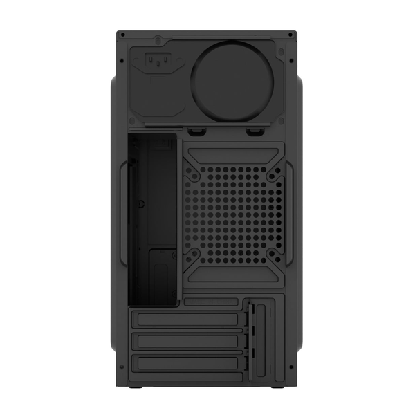  Thùng máy Văn Phòng MIK H1 Office | M-ATX/ITX, USB Type A, Đen 