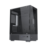  Thùng máy MIK H3 Hồ Cá | M-ATX/ITX, Kính cường lực, Đen 
