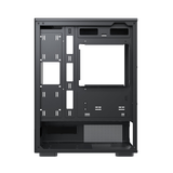  Thùng máy MIK H3 Hồ Cá | M-ATX/ITX, Kính cường lực, Đen 