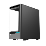  Thùng máy MIK H7 CURVED 240 M-ATX (Chưa kèm Fan) | M-ATX/ITX, Kính cường lực, Đen 
