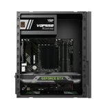  Thùng máy Star Office CS600 | Micro-ATX/Mini-ITX, USB 3.0, Kèm Sẵn 1 Fan 90mm, Thép 0.8mm, Đen 