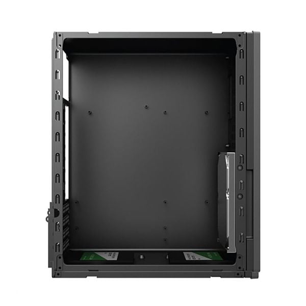  Thùng máy Star Office CS600 | Micro-ATX/Mini-ITX, USB 3.0, Kèm Sẵn 1 Fan 90mm, Thép 0.8mm, Đen 
