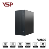  Thùng máy VSP V2820 | Micro ATX/Mini ITX, Mid Tower, Đen 