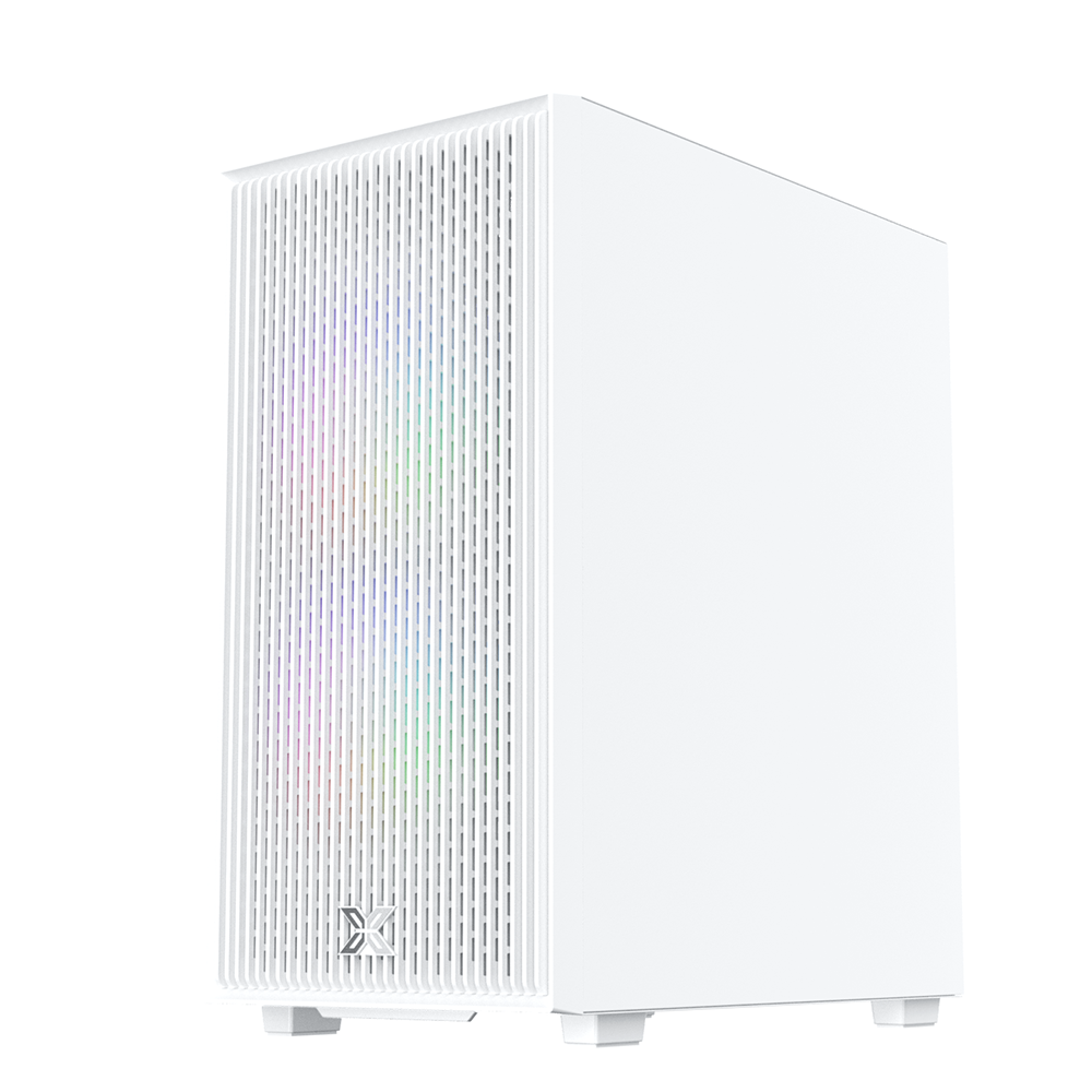 Thùng máy XIGMATEK Amun M 3F - EN90540 | Micro-ATX/Mini-ITX, Kèm 3 Fan, Trắng