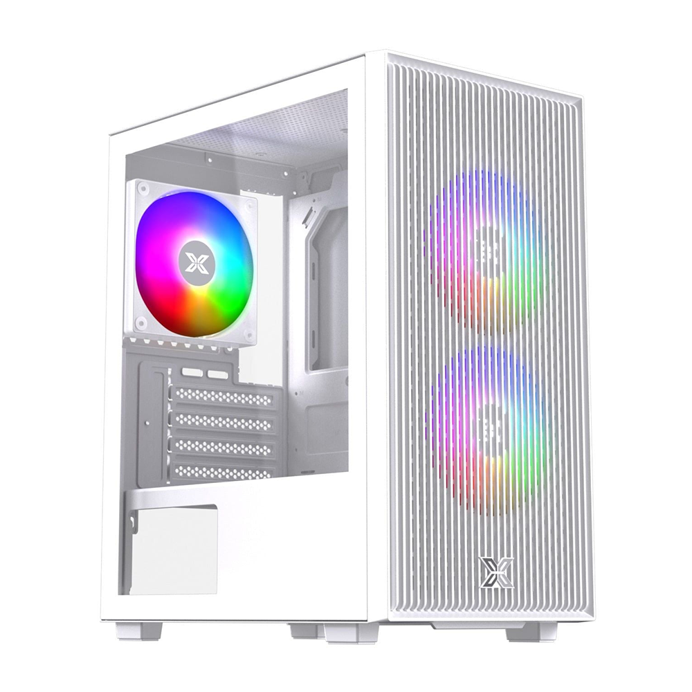Thùng máy XIGMATEK Amun M 3F - EN90540 | Micro-ATX/Mini-ITX, Kèm 3 Fan, Trắng
