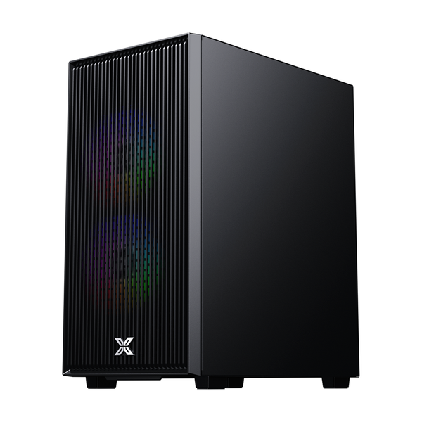  Thùng máy XIGMATEK Amun M 3F - EN90533 | Micro-ATX/Mini-ITX, Kèm 3 Fan, Đen 