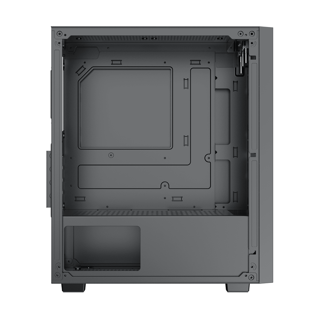 Thùng máy XIGMATEK Amun M 3F - EN90533 | Micro-ATX/Mini-ITX, Kèm 3 Fan, Đen