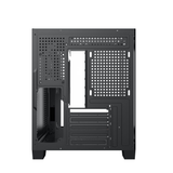  Thùng máy Xigmatek Aqua ML (EN90038) ATX (Chưa Kèm Fan) | M-ATX/Mini-ITX, Kính cường lực, Đen 