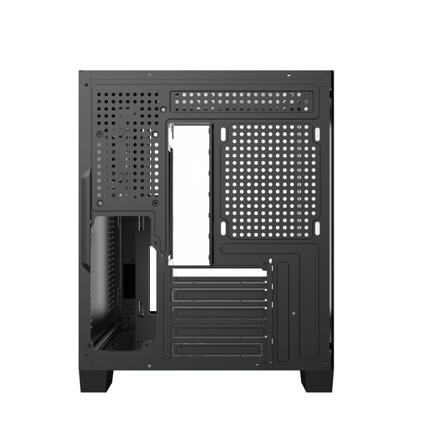  Thùng máy Xigmatek Aqua ML (EN90038) ATX (Chưa Kèm Fan) | M-ATX/Mini-ITX, Kính cường lực, Đen 