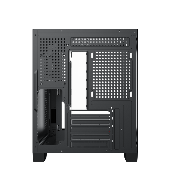 Thùng máy Xigmatek Aqua ML (EN90038) ATX (Chưa Kèm Fan) | M-ATX/Mini-ITX, Kính cường lực, Đen 