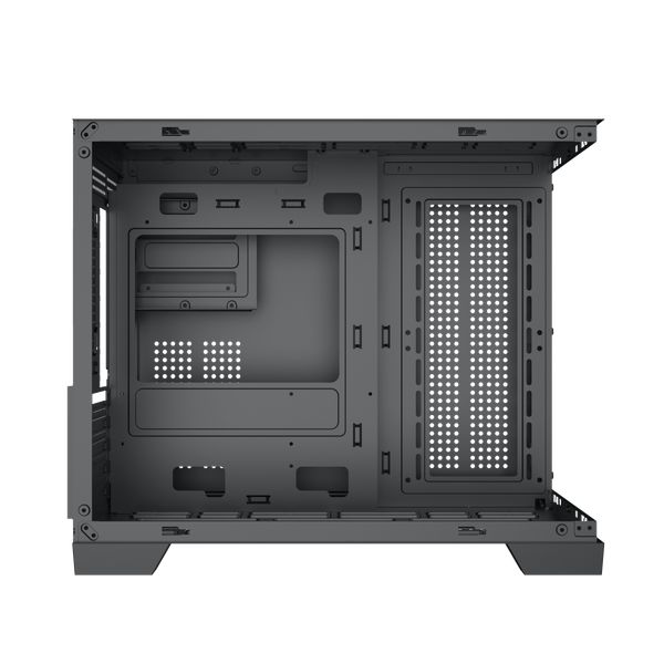  Thùng máy Xigmatek Aqua ML (EN90038) ATX (Chưa Kèm Fan) | M-ATX/Mini-ITX, Kính cường lực, Đen 