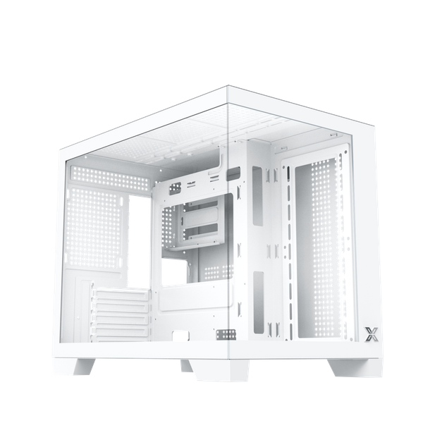  Thùng máy Xigmatek Xigmatek Aqua ML (EN90045) ATX (Chưa Kèm Fan) | M-ATX/Mini-ITX, Kính cường lực, Trắng 