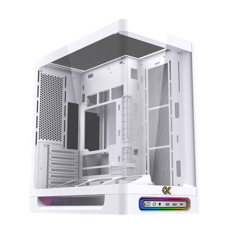 Thùng máy Xigmatek Heaven Arctic (EN49880) (Chưa kèm Fan) | F-ATX, Trắng