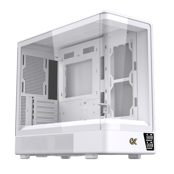  Thùng máy Xigmatek Moon ML DGT Arctic (EN49705) (Chưa kèm Fan) | M-ATX, Trắng 