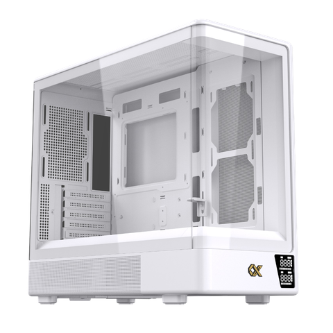 Thùng máy Xigmatek Moon ML DGT Arctic (EN49705) (Chưa kèm Fan) | M-ATX, Trắng