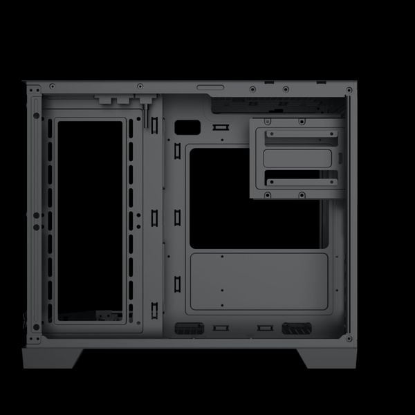  Thùng máy Xigmatek Aqua MS (EN90052) (Chưa kèm Fan) | M-ATX/ITX, Đen 