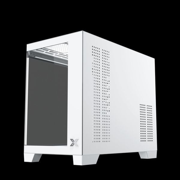  Thùng máy Xigmatek Aqua MS Arctic (EN90069) (Chưa kèm Fan) | M-ATX/ITX, Trắng 