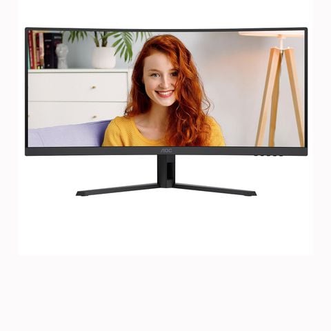 Màn hình Gaming AOC CU34B3E | 34 inch, WQHD, Cong, 120Hz, 1ms, VA
