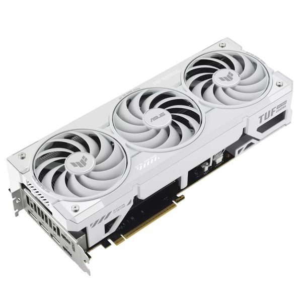  Card màn hình NVIDIA GeForce RTX 5070 Ti ASUS TUF OC White Gaming | 16GB GDDR7, White Edition (TUF-RTX5070TI-O16G-WHITE-GAMING) 