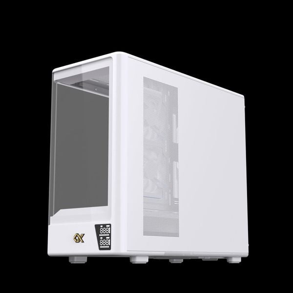  Thùng máy Xigmatek Moon ML DGT Arctic (EN49705) (Chưa kèm Fan) | M-ATX, Trắng 