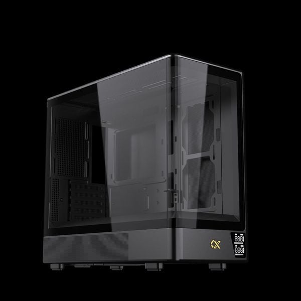  Thùng máy Xigmatek Moon ML DGT (EN49699) (Chưa kèm Fan) | M-ATX, Đen 