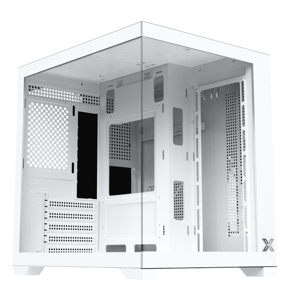  Thùng máy Xigmatek Aqua MS Arctic (EN90069) (Chưa kèm Fan) | M-ATX/ITX, Trắng 