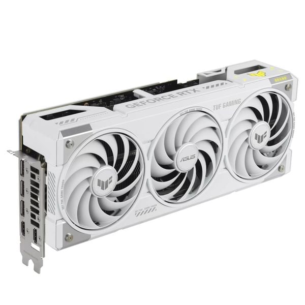  Card màn hình NVIDIA GeForce RTX 5070 Ti ASUS TUF OC White Gaming | 16GB GDDR7, White Edition (TUF-RTX5070TI-O16G-WHITE-GAMING) 