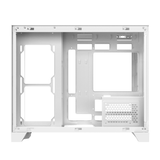  Thùng máy Xigmatek Dynamic ML M-ATX (Không Kèm Fan) (EN91141) | Micro-ATX, Mini-ITX, GPU 410mm, Trắng 
