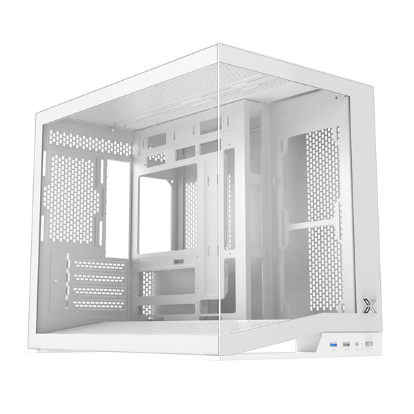  Thùng máy Xigmatek Dynamic ML M-ATX (Không Kèm Fan) (EN91141) | Micro-ATX, Mini-ITX, GPU 410mm, Trắng 