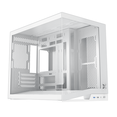 Thùng máy Xigmatek Dynamic ML M-ATX (Không Kèm Fan) (EN91141) | Micro-ATX, Mini-ITX, GPU 410mm, Trắng