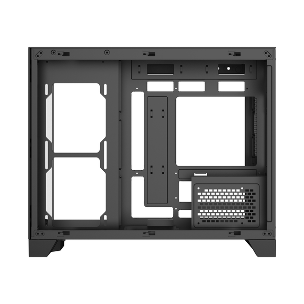  Thùng máy Xigmatek Dynamic ML M-ATX (Không Kèm Fan) (EN91134) | Micro-ATX, Mini-ITX, GPU 410mm, Đen 