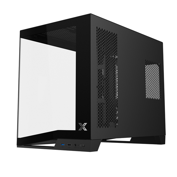  Thùng máy Xigmatek Dynamic ML M-ATX (Không Kèm Fan) (EN91134) | Micro-ATX, Mini-ITX, GPU 410mm, Đen 