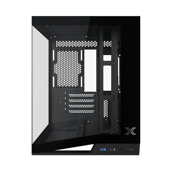  Thùng máy Xigmatek Dynamic ML M-ATX (Không Kèm Fan) (EN91134) | Micro-ATX, Mini-ITX, GPU 410mm, Đen 