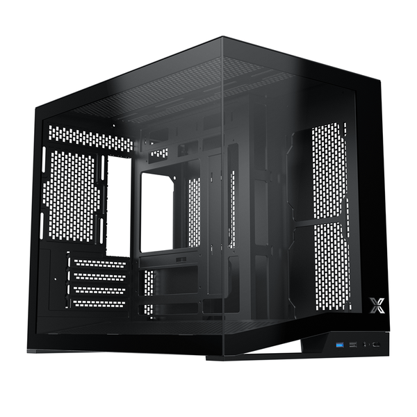  Thùng máy Xigmatek Dynamic ML M-ATX (Không Kèm Fan) (EN91134) | Micro-ATX, Mini-ITX, GPU 410mm, Đen 