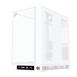  Thùng máy Xigmatek Ocean II Digital ATX Arctic (EN90717) | Không kèm Fan, Trắng 