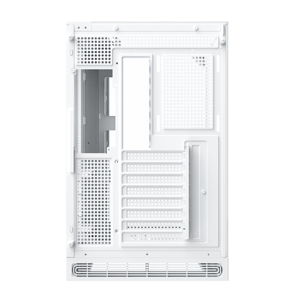  Thùng máy Xigmatek Ocean II Digital ATX Arctic (EN90717) | Không kèm Fan, Trắng 
