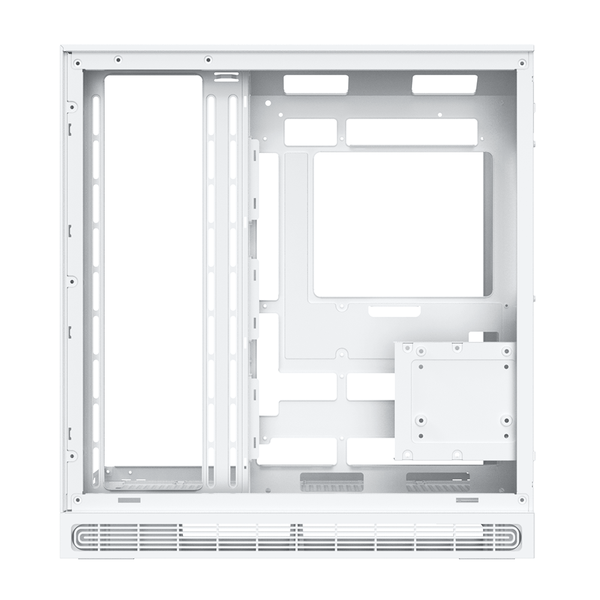  Thùng máy Xigmatek Ocean II Digital ATX Arctic (EN90717) | Không kèm Fan, Trắng 