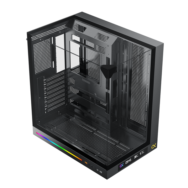  Thùng máy Xigmatek Ocean II Digital ATX (EN90700) | Không kèm Fan, Đen 