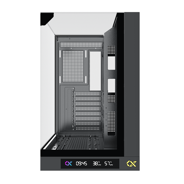 Thùng máy Xigmatek Ocean II Digital ATX (EN90700) | Không kèm Fan, Đen 