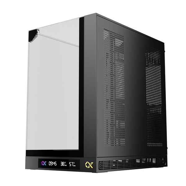  Thùng máy Xigmatek Ocean II Digital ATX (EN90700) | Không kèm Fan, Đen 