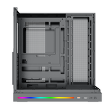  Thùng máy Xigmatek Ocean II Digital ATX (EN90700) | Không kèm Fan, Đen 