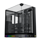  Thùng máy Xigmatek Ocean II Digital ATX (EN90700) | Không kèm Fan, Đen 