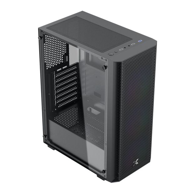  Thùng máy Xigmatek Star 3F (EN90649) F-ATX | Kèm sẵn 3 Fan, Đen 